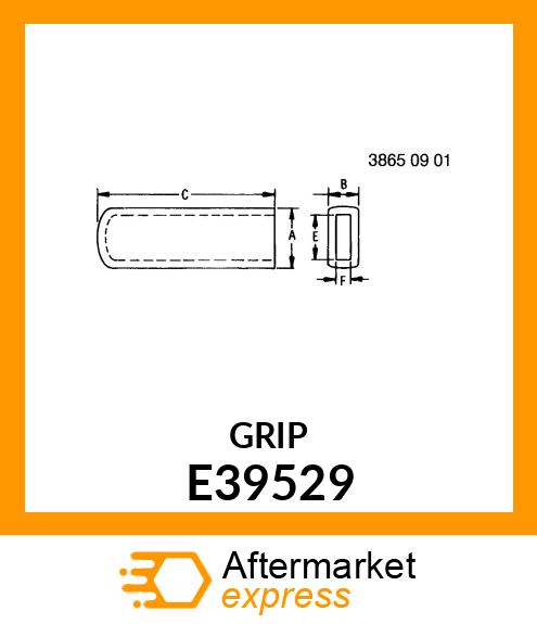 GRIP, HANDLE E39529