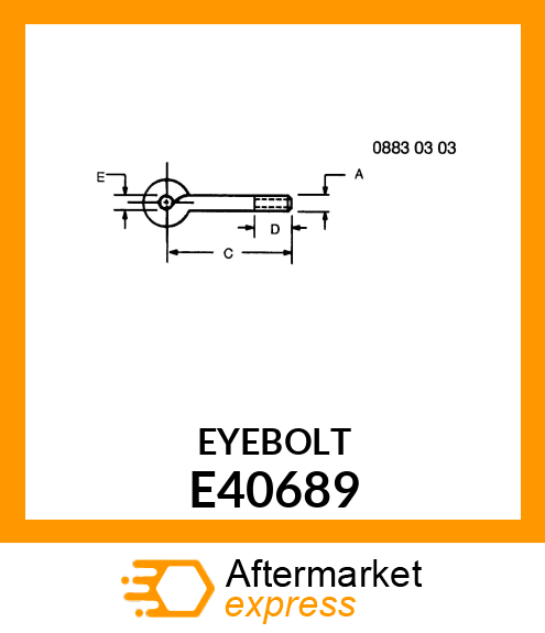 Eyebolt E40689
