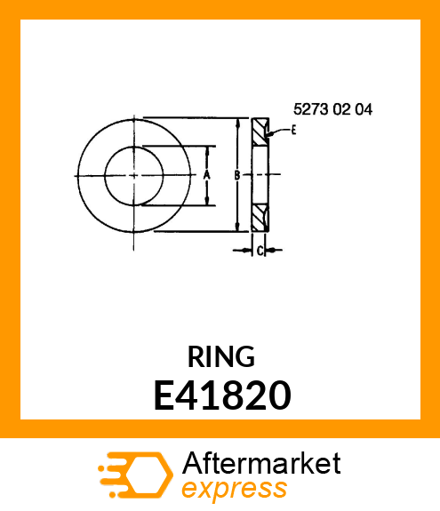Back-Up Ring E41820