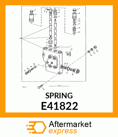 SPRING, DETENT E41822