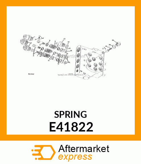 SPRING, DETENT E41822