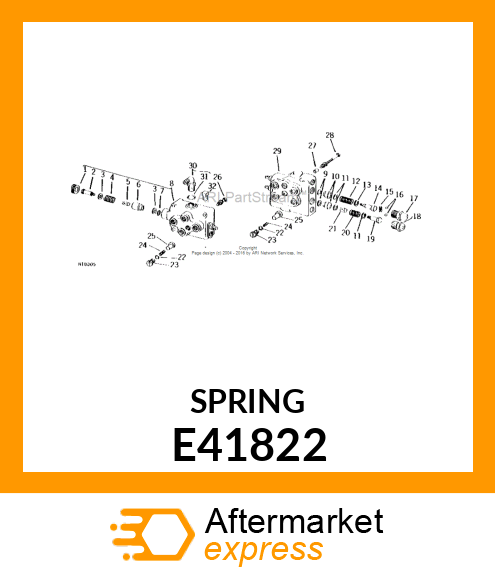 SPRING, DETENT E41822