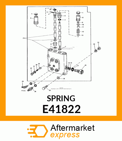 SPRING, DETENT E41822