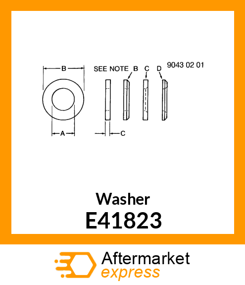 Washer E41823