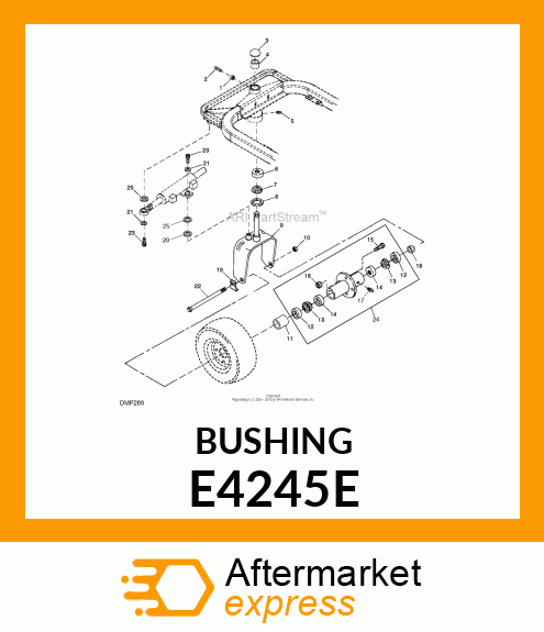 BUSHING, WHEEL (OILITE) E4245E