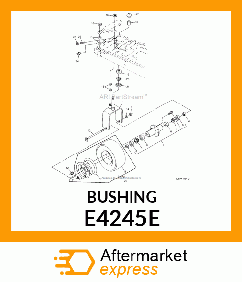 BUSHING, WHEEL (OILITE) E4245E