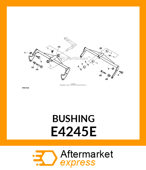 BUSHING, WHEEL (OILITE) E4245E