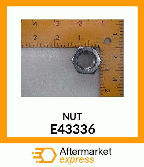 NUT, HEX LOCK 3/4 E43336