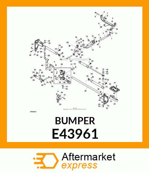 BUMPER, (FEED ROLL) E43961