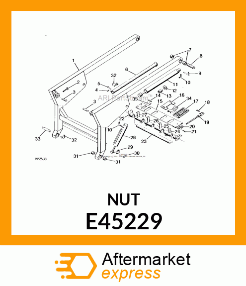 NUT, LOCK E45229