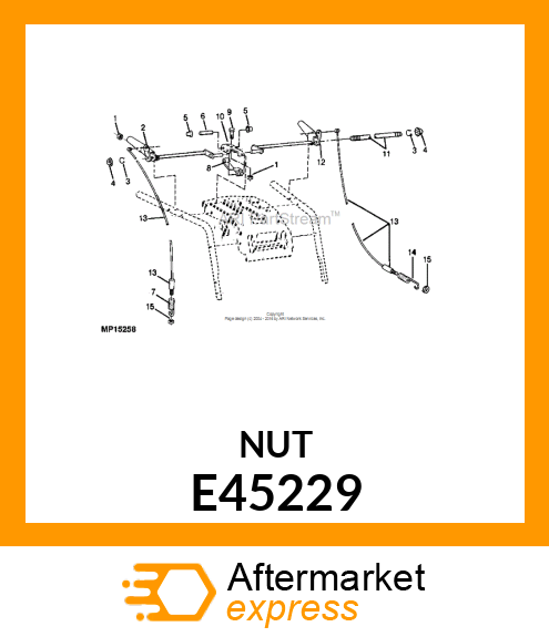 NUT, LOCK E45229