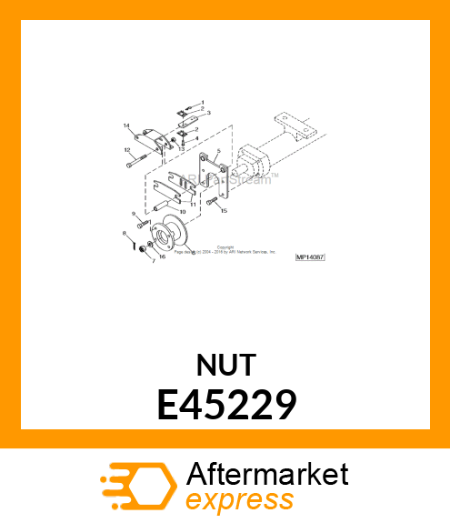 NUT, LOCK E45229