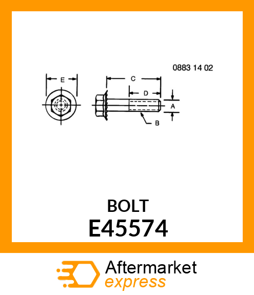 Self Locking Screw E45574