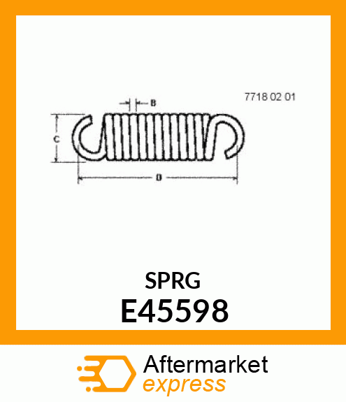 Spring E45598