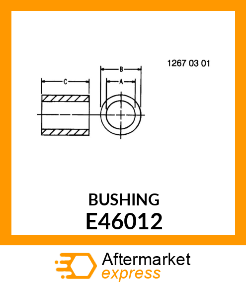 Bushing E46012