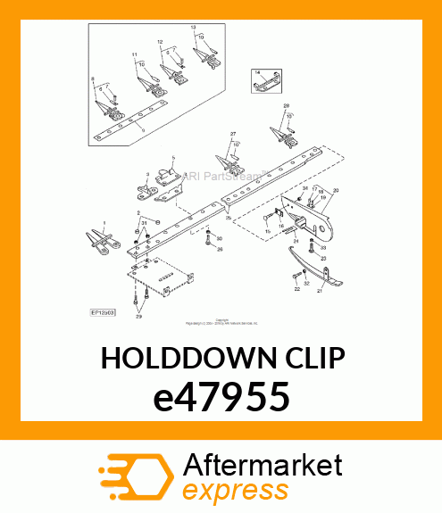 Down Clip e47955