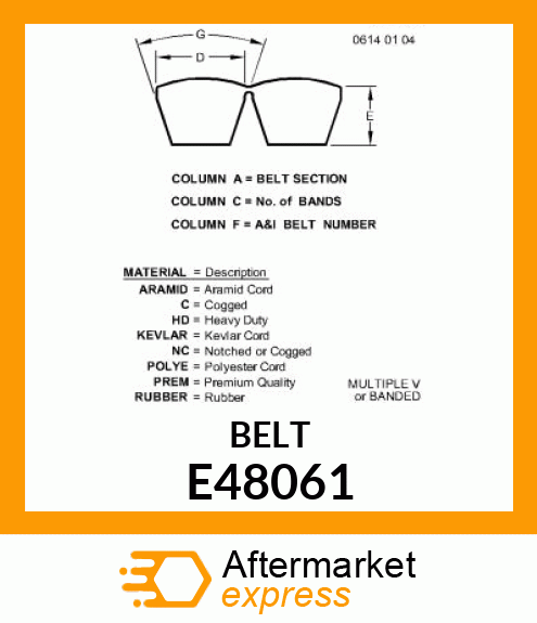 Belt E48061