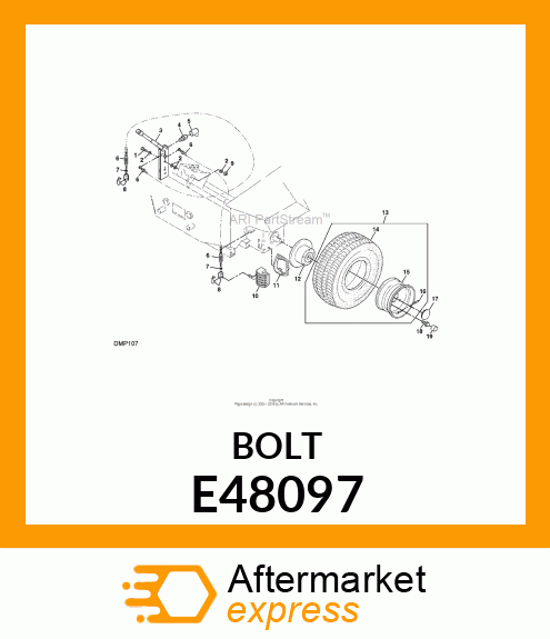 Wheel Bolt E48097