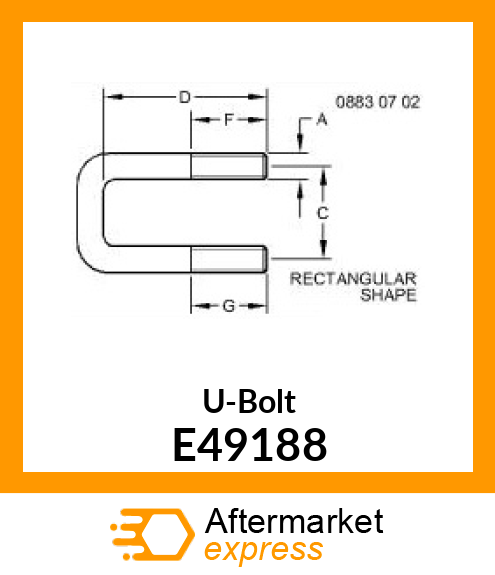 U-Bolt E49188