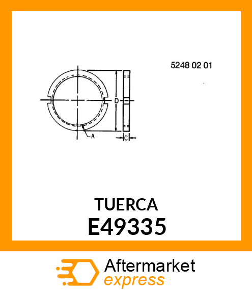 TUERCA E49335