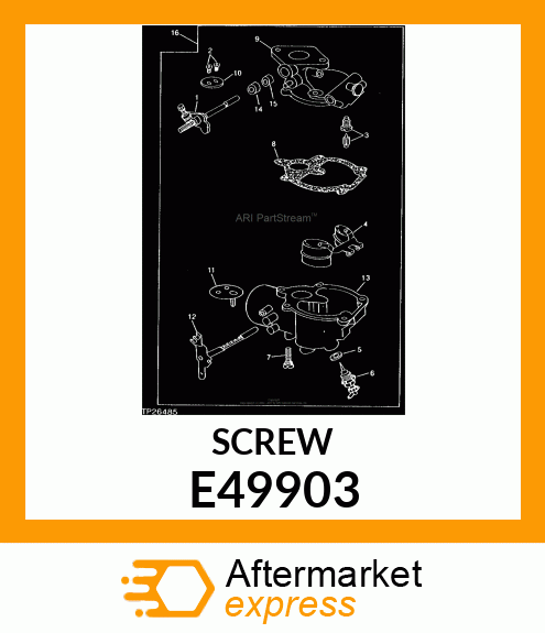SCREW NO.5 E49903
