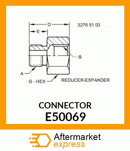 Adapter Fitting E50069