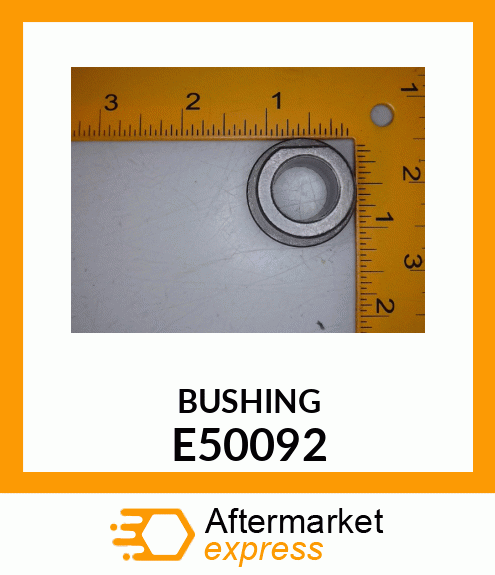 BUSHING, SSB E50092