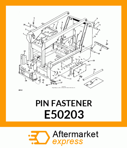 PIN FASTENER E50203