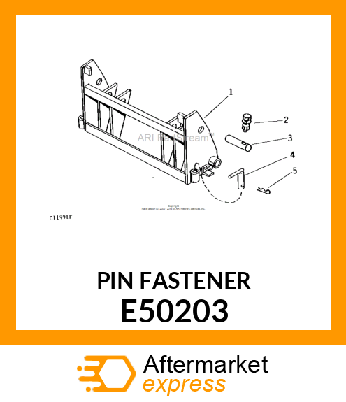 PIN FASTENER E50203