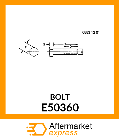 Bolt E50360