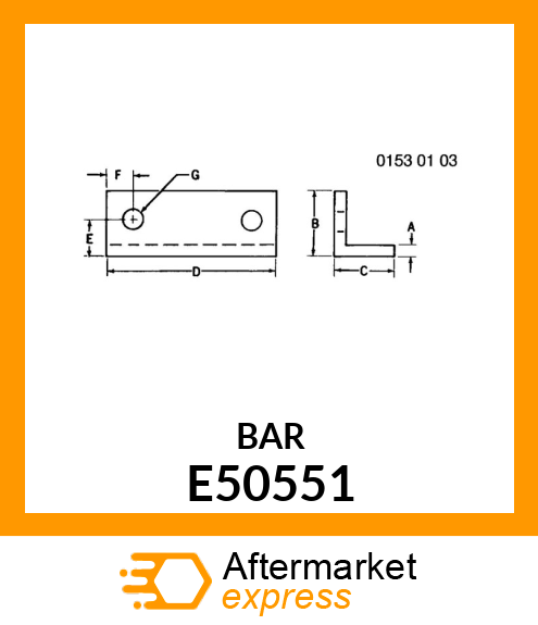 ANGLE DEFLECTOR E50551