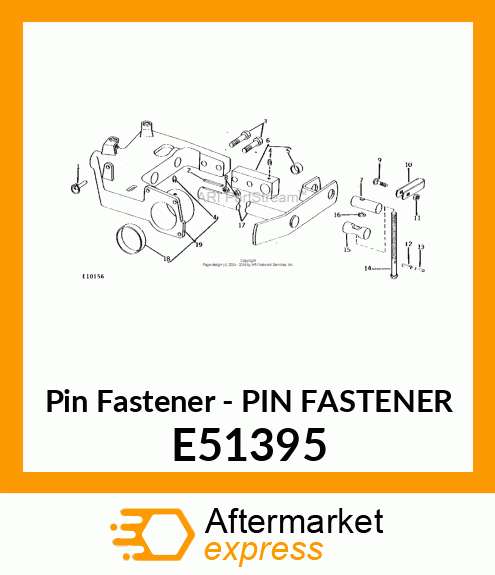 Pin Fastener E51395