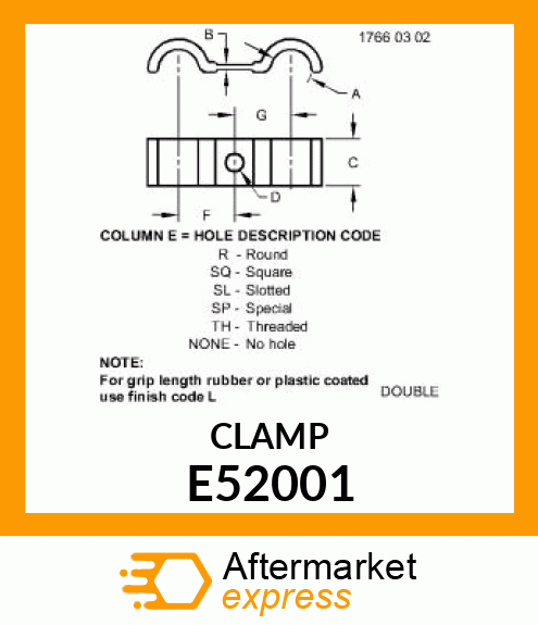 Clamp E52001