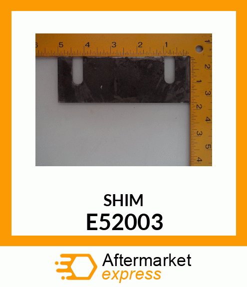 SHIM, PLUNGERHEAD WEAR PLATE E52003