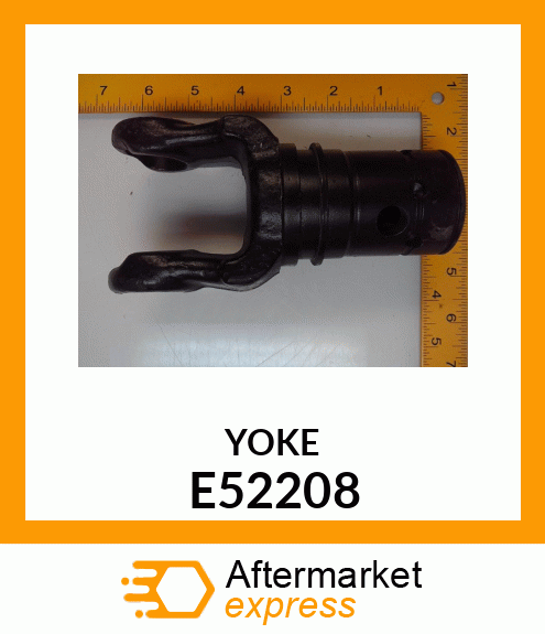 UNIVERSAL JOINT YOKE, YOKE ASSEMBLY E52208