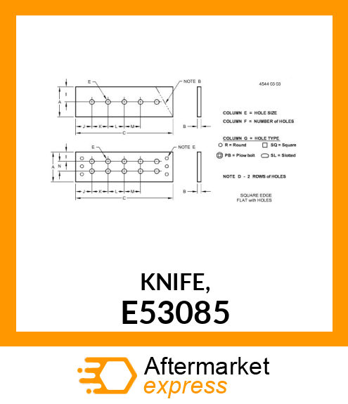 KNIFE, E53085