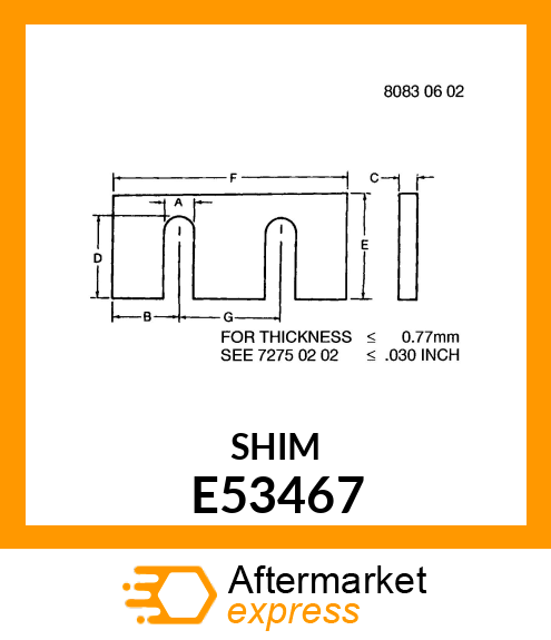 SHIM E53467