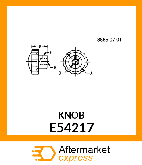 Knob E54217