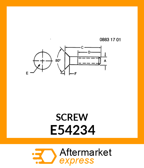Screw E54234