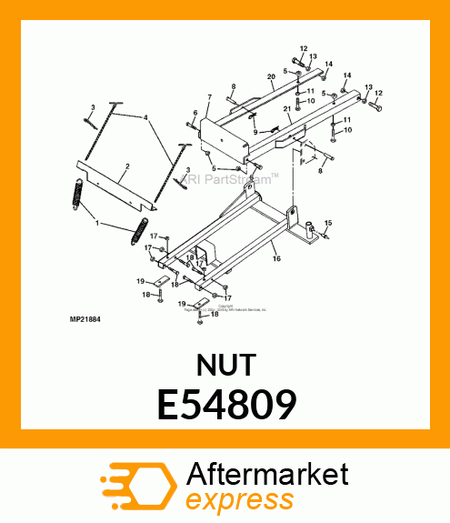 Lock Nut E54809