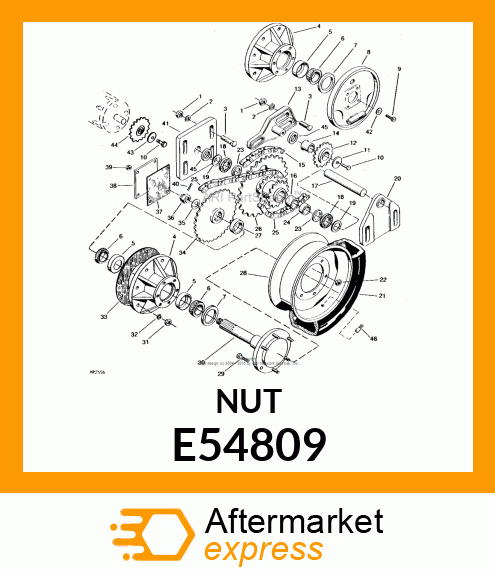 Lock Nut E54809