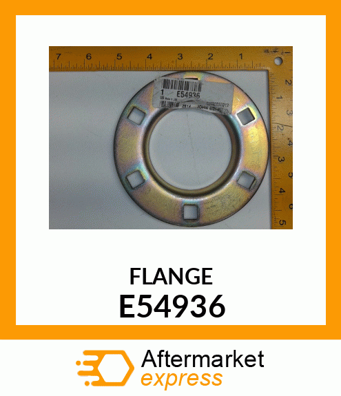 Pressed Flanged Housing E54936