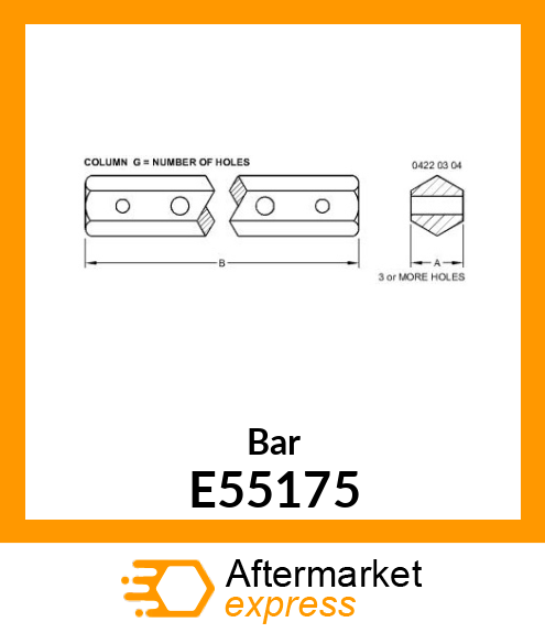 Bar E55175