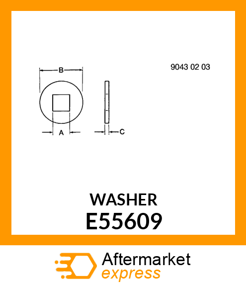 Washer E55609