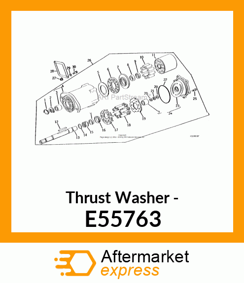 Thrust Washer - E55763