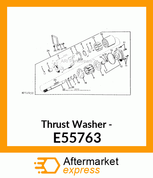 Thrust Washer - E55763