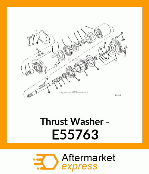 Thrust Washer - E55763