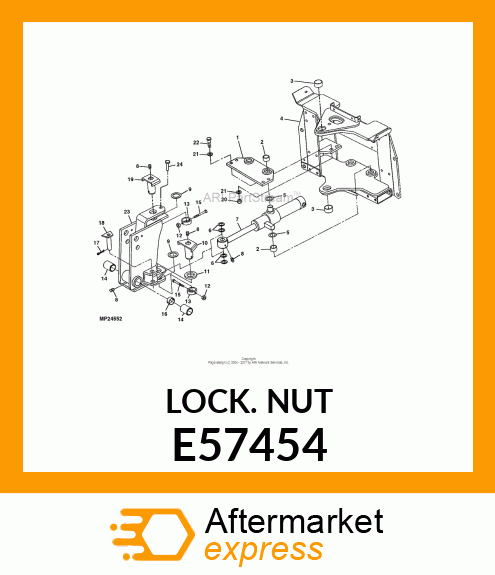 Lock Nut E57454