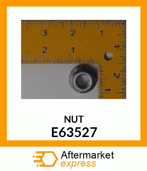 NUT, FREE SPINNING (LOCK TYPE) E63527