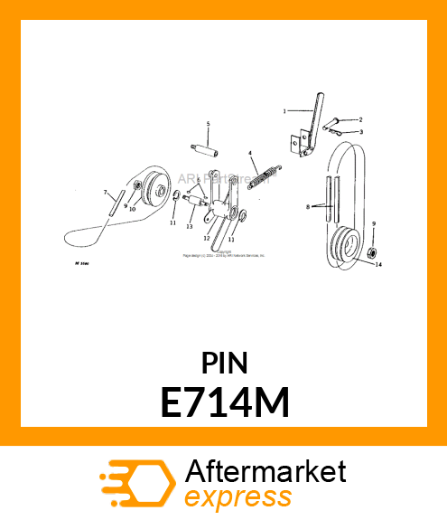 Pin Fastener E714M